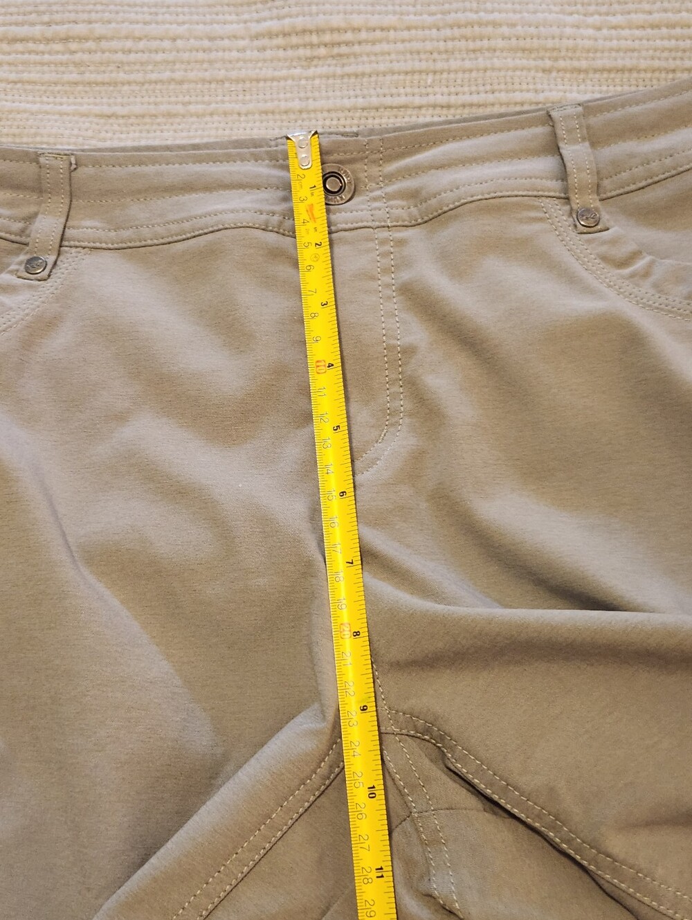 Kuhl Hiking Shorts Women's Sz 14 Gray Trekr Outdoor Camping Fishing 10” Inseam - Picture 16 of 16